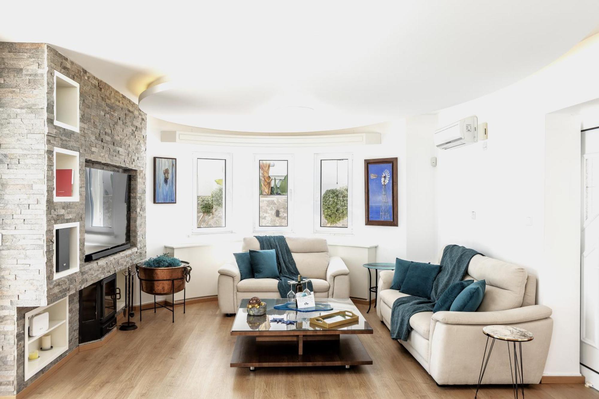 Accomoteleia Crystal Lagoon Villa Протарас Екстериор снимка